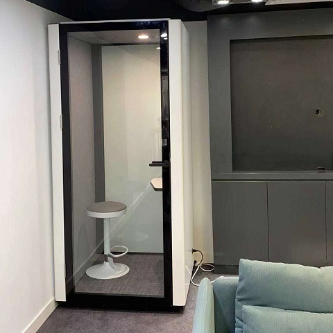 Demountable Glass Partition, Office Pod